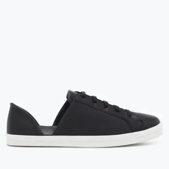 Freda Salvador Eda D’Orsay black leather sneakers - Picture 14 of 15